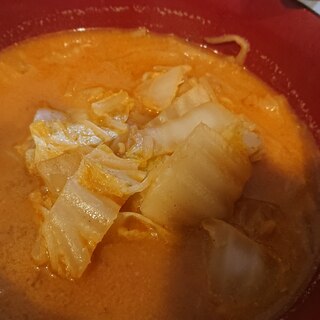 生姜味噌スープ